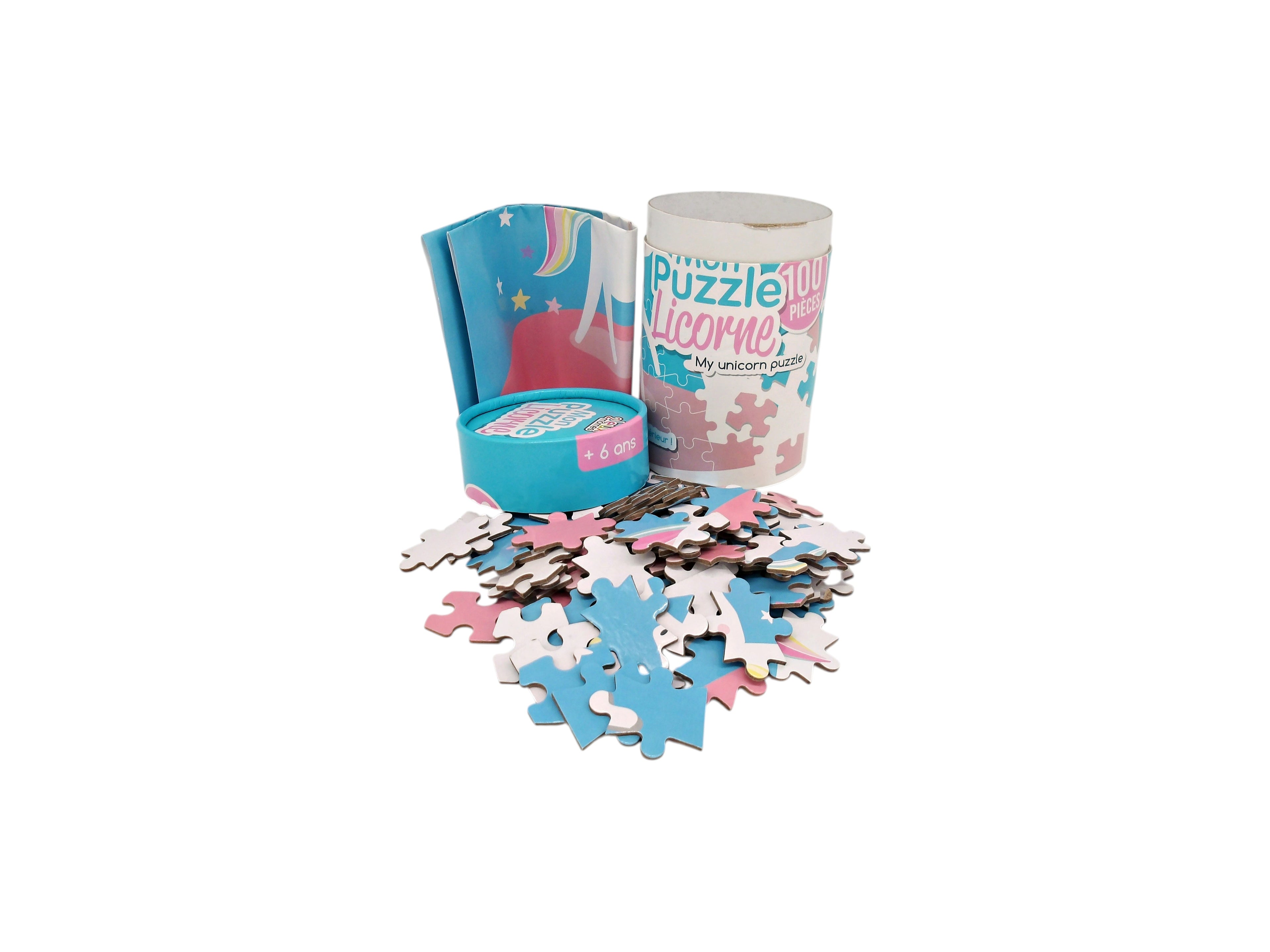 Puzzle - Licorne - 100 pièces