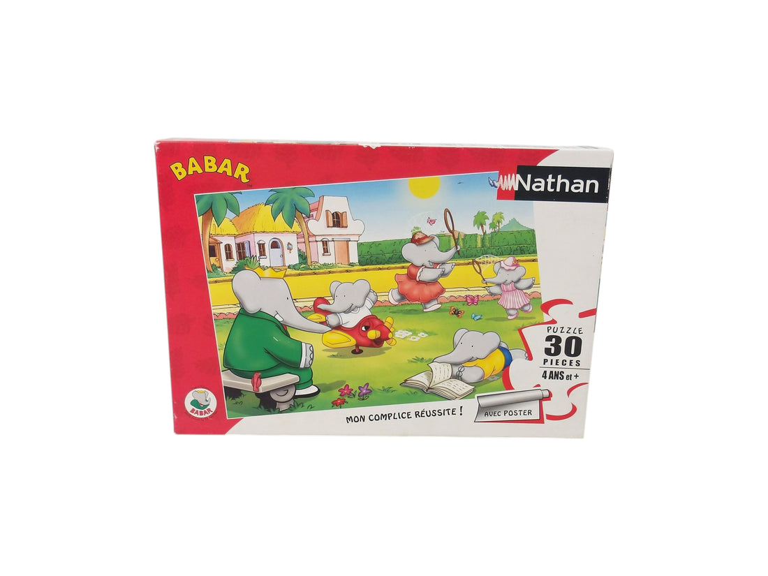 Puzzle - Babar - 30 pièces- Édition 2016