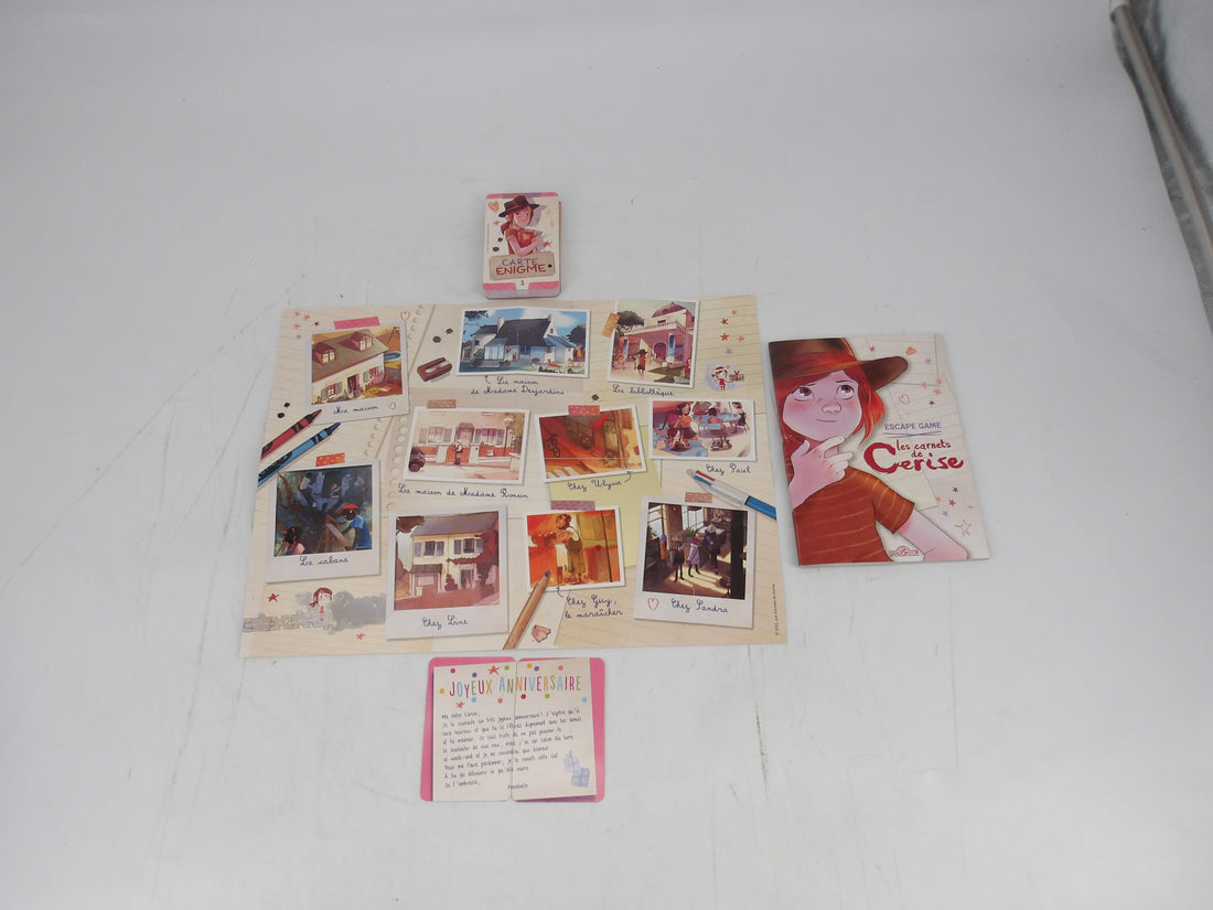 Les carnets de Cerise - Escape box
