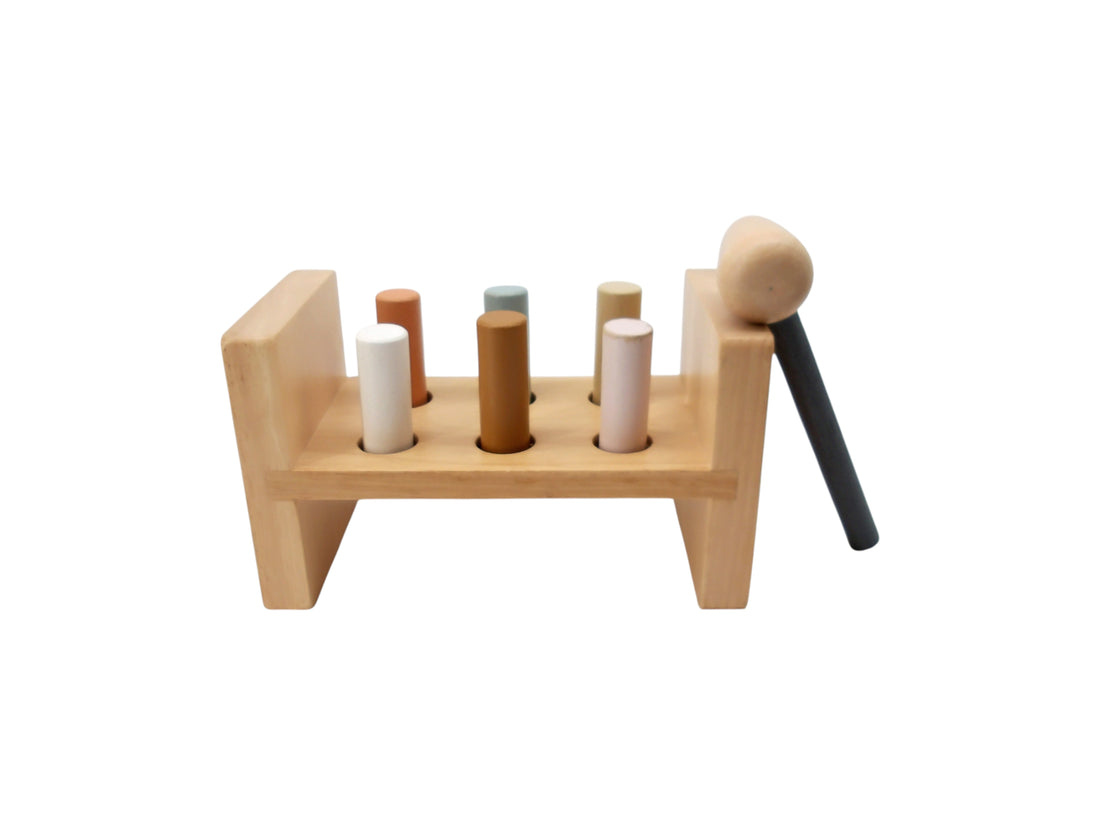 Jeu de marteau en bois - Tap tap