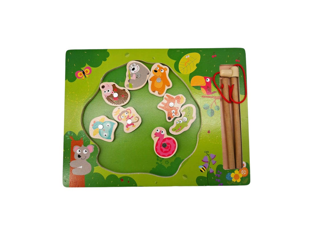 Pèche à la ligne magnétique