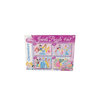 Puzzle Disney 4 en 1 - Princesses - 104 pièces