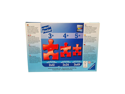 Puzzle Disney - La reine des neiges - 3x49 pièces