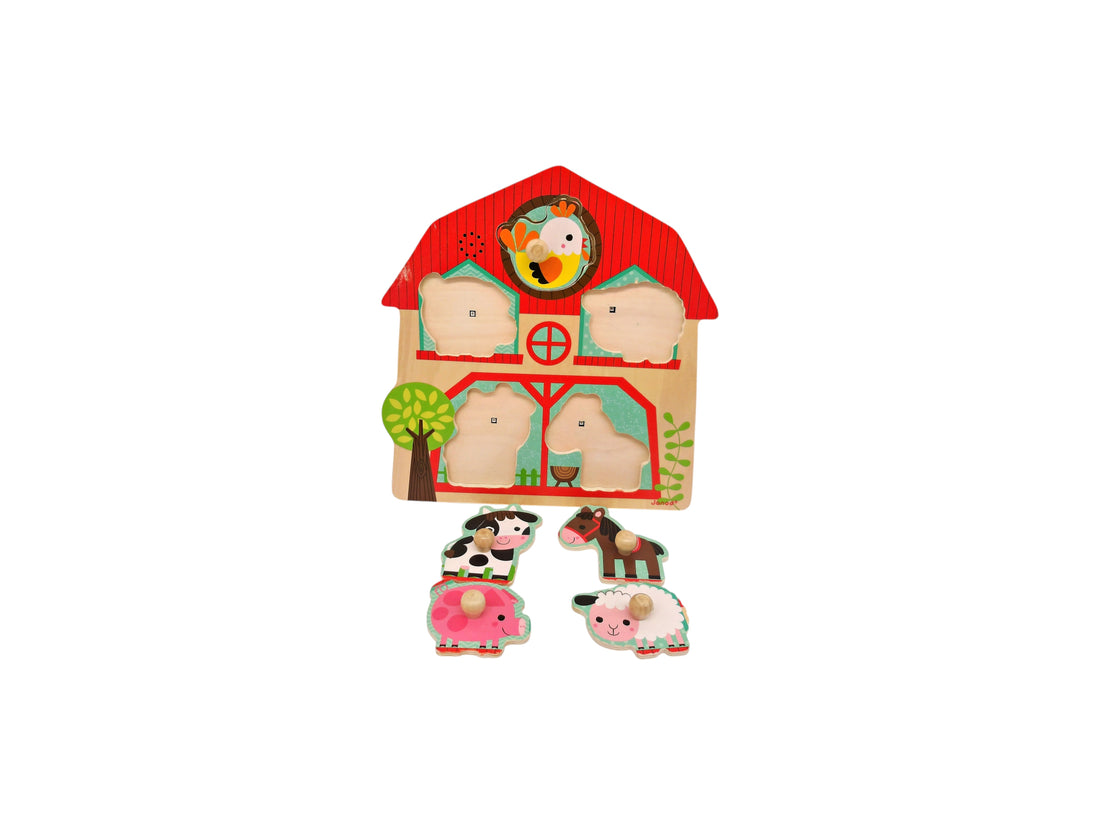 Puzzle musical - Les copains de la ferme