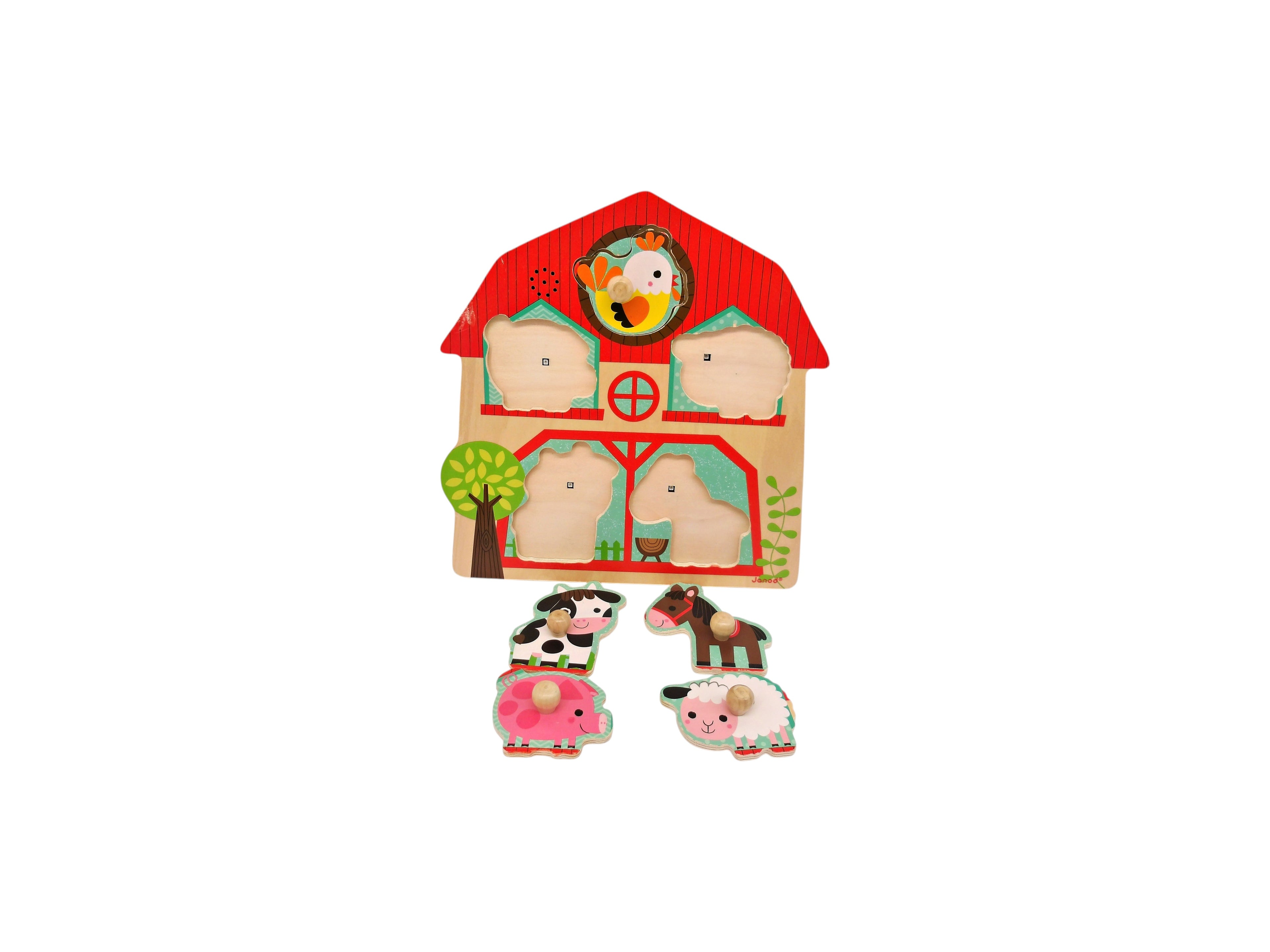 Puzzle musical - Les copains de la ferme