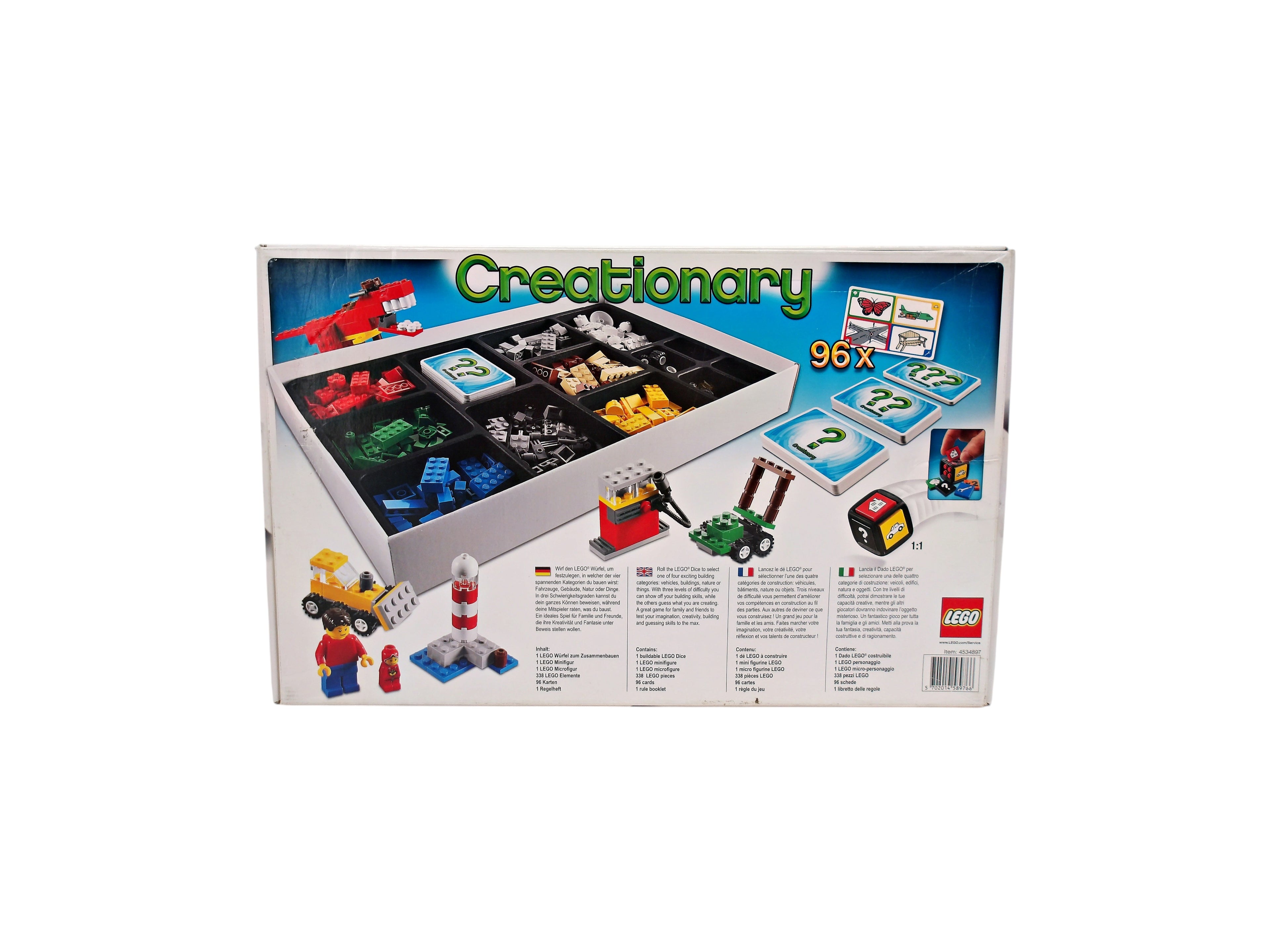 LEGO - Jeu de société - Creationary - 3844