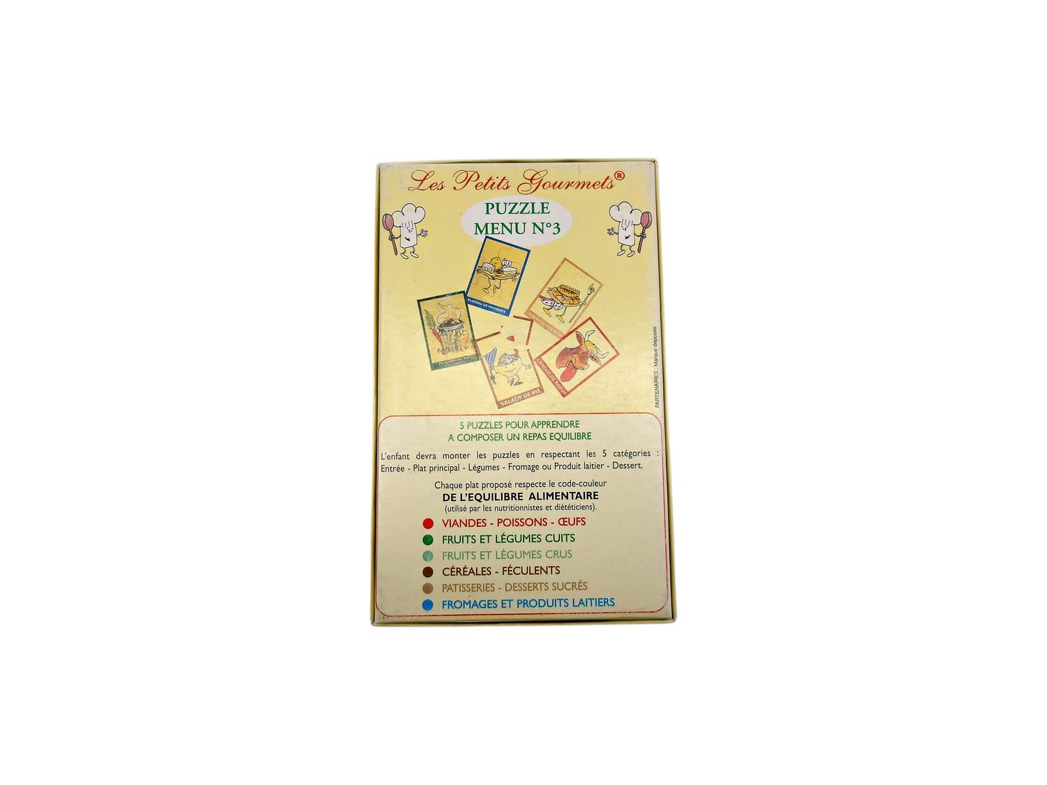Puzzle- Les petits gourmets - Salade de riz - 5x6 pièces