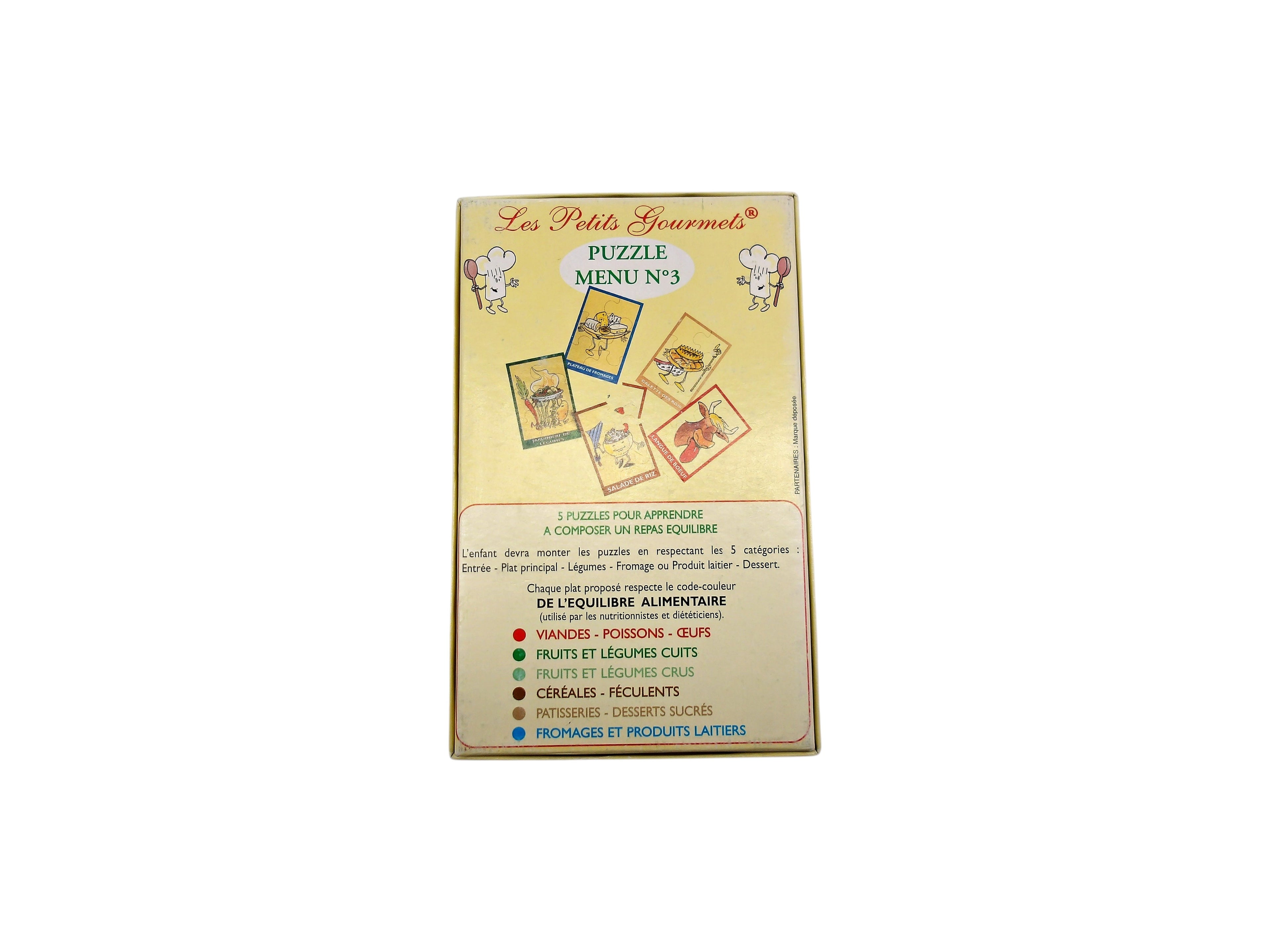 Puzzle- Les petits gourmets - Salade de riz - 5x6 pièces