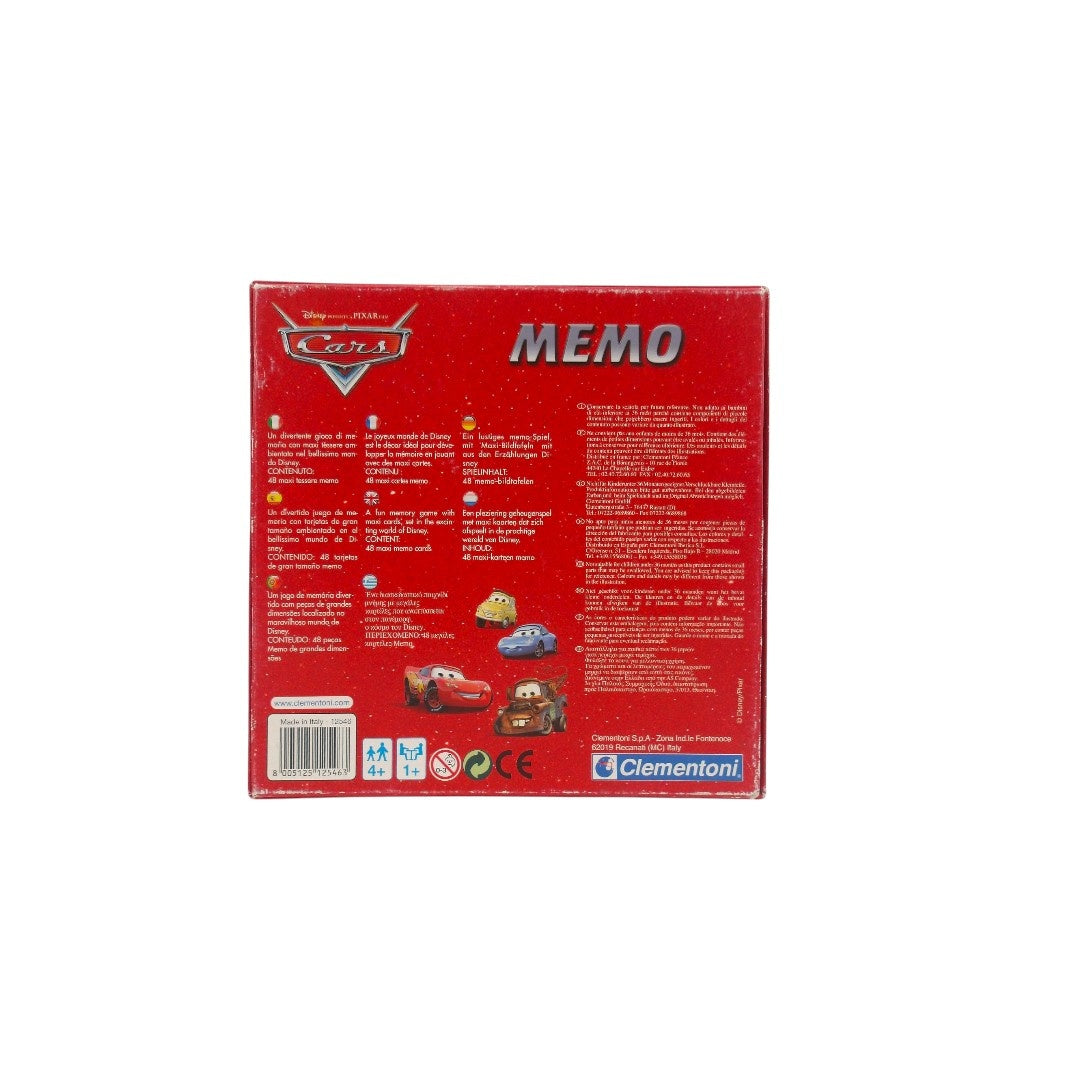 Mémo cars 4