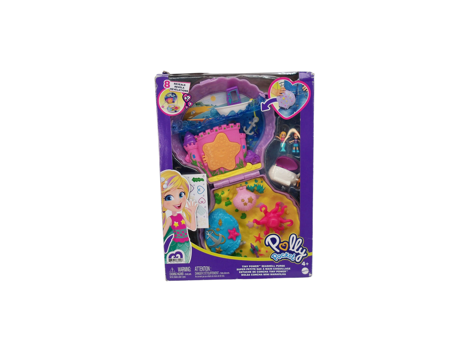 Polly Pocket - Coffret le coquillage enchanté