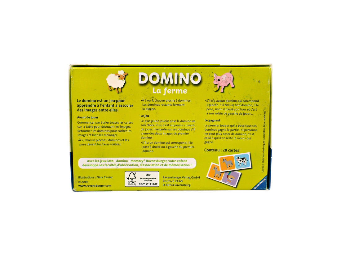 Domino - La ferme- Édition 2019