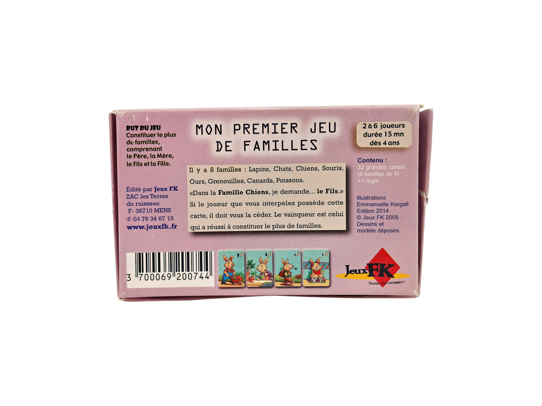 Mon premier jeu de familles- Édition 2014