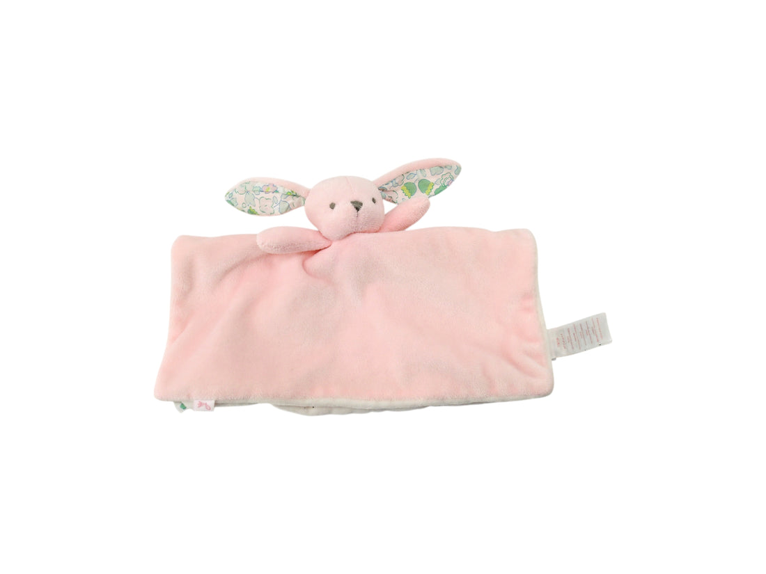 Doudou plat - Lapin rose