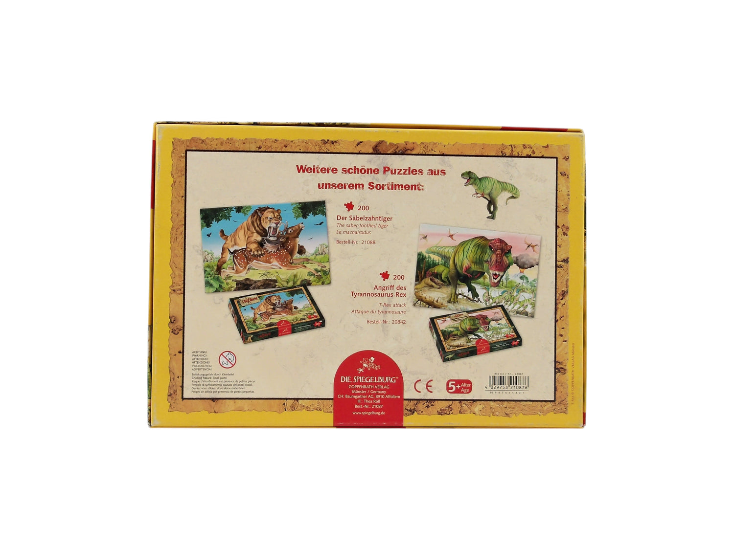 Puzzle - T-Rex world - 100 pièces
