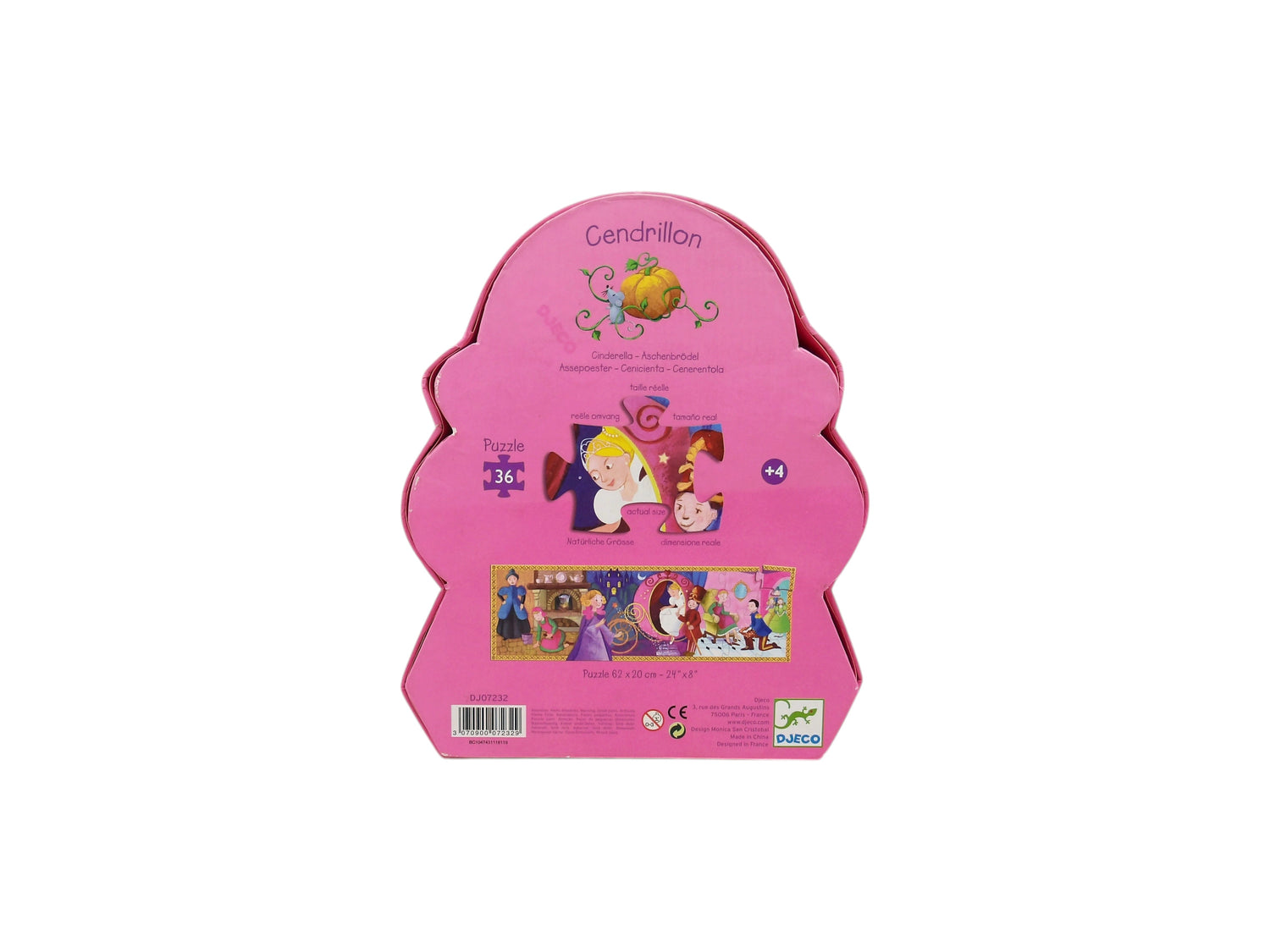 Puzzle - Cendrillon - 36 pièces