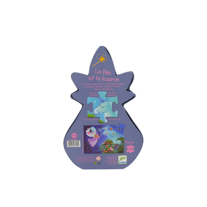 Puzzle - La fée et la licorne - 36 pièces