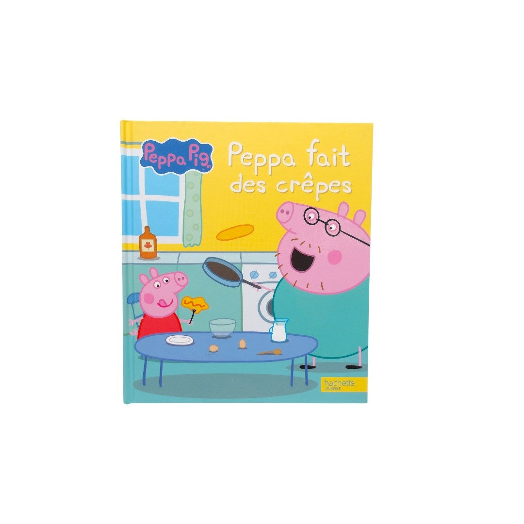 Peppa fait des crêpes