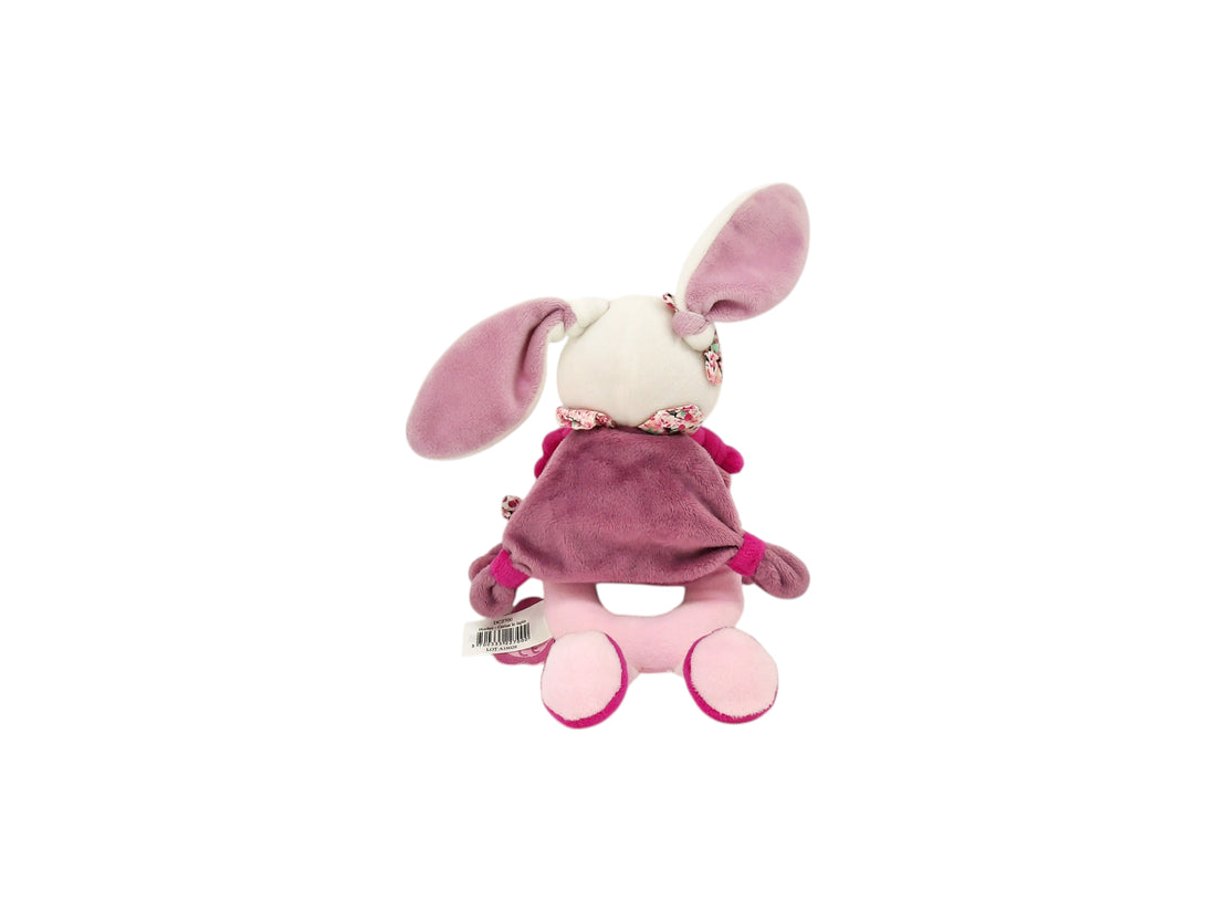 Doudou - Hochet lapin Cerise