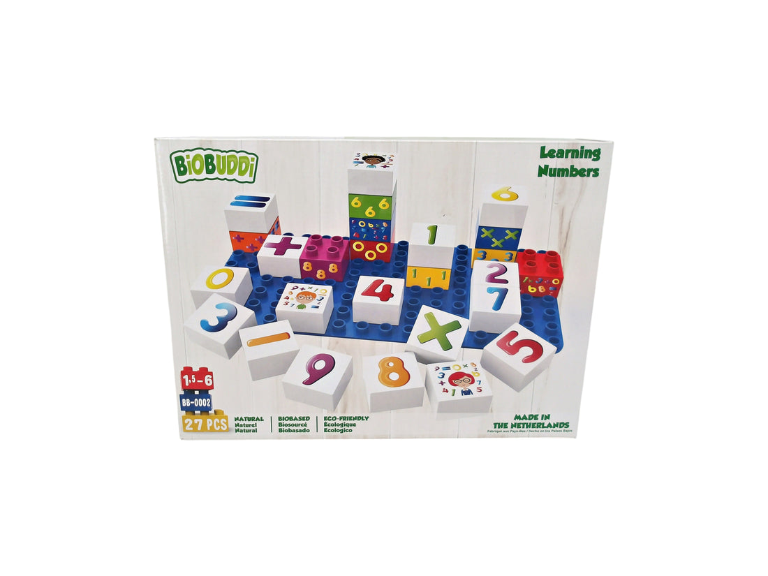 Biobuddi numéros 27 pièces - Apprendre les chiffres