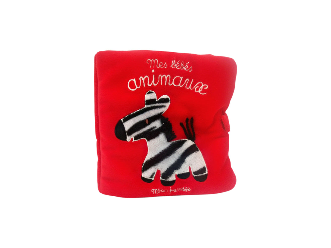 Livre en tissu - Mes bébés animaux