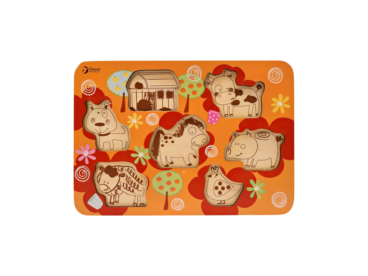 Puzzle - Animaux - 7 pièces 