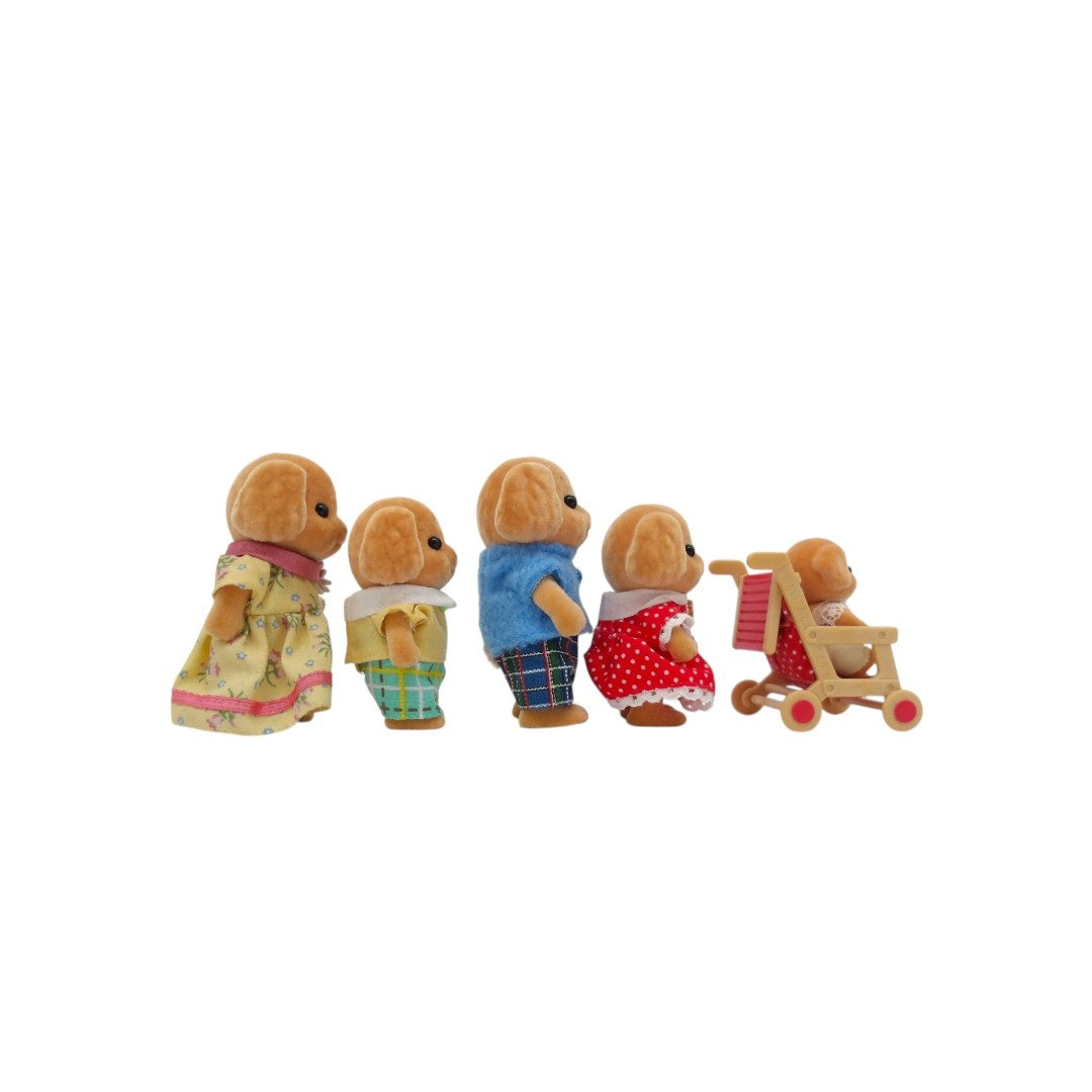 Sylvanian Families - Famille chiens caniches - x5