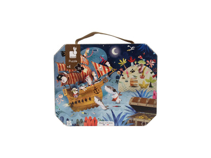 Puzzle valisette - La chasse au trésor - 36 pièces