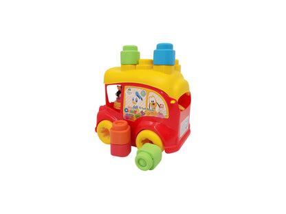 Baby Clemmy - Le bus Disney - 10 cubes souples