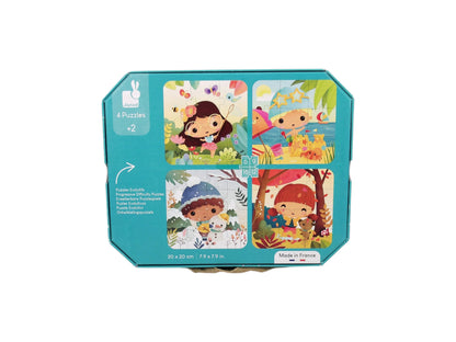 Puzzle valisette - Les 4 saisons x 4 - Édition 2019
