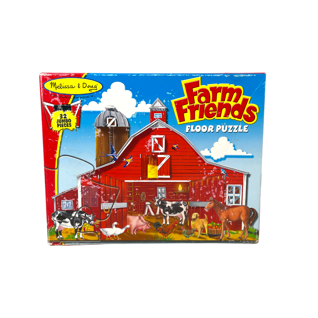 Puzzle géant - Farm friends - 32 pièces