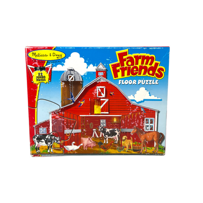 Puzzle géant - Farm friends - 32 pièces