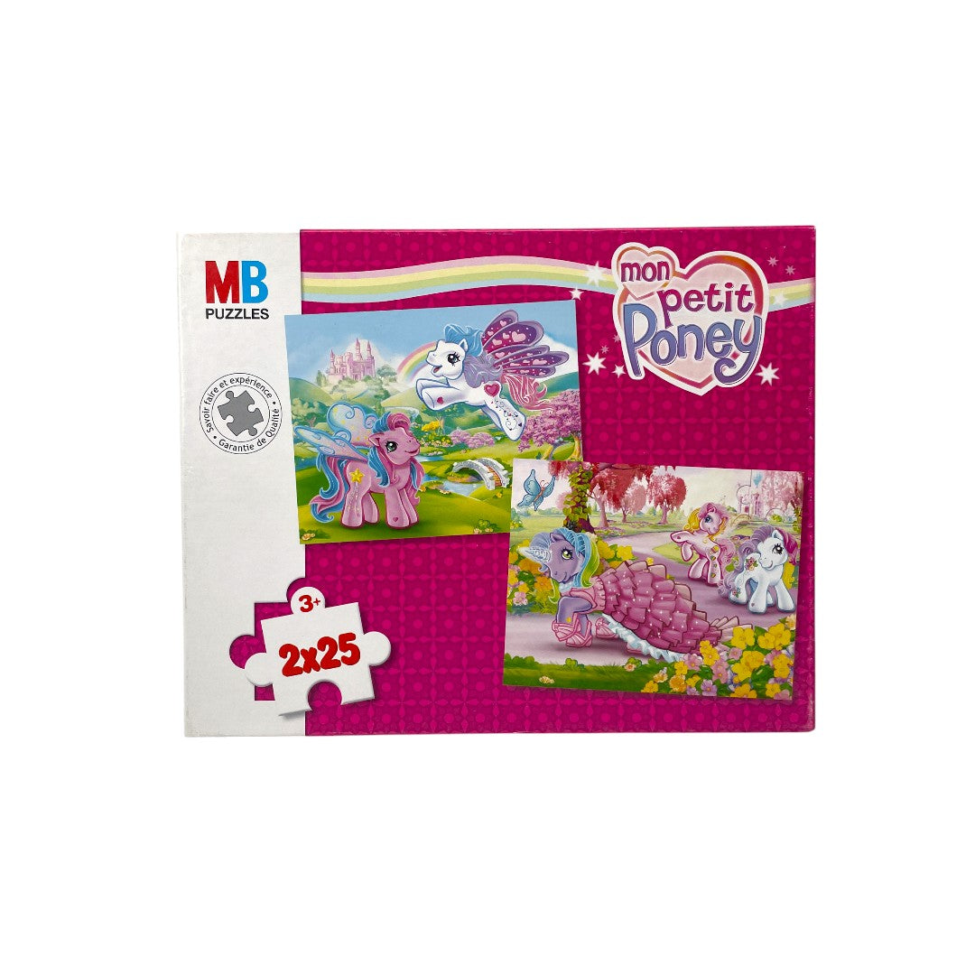 Puzzle - My little poney - 2x25 pièces