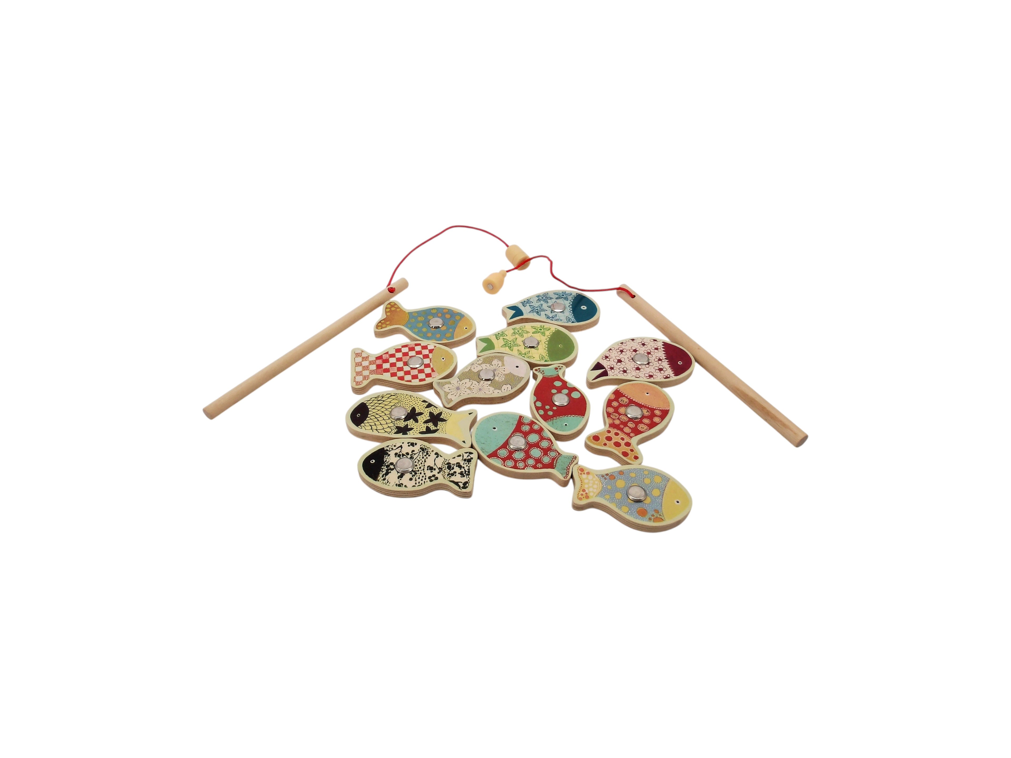 Jeu de pêche aimantée