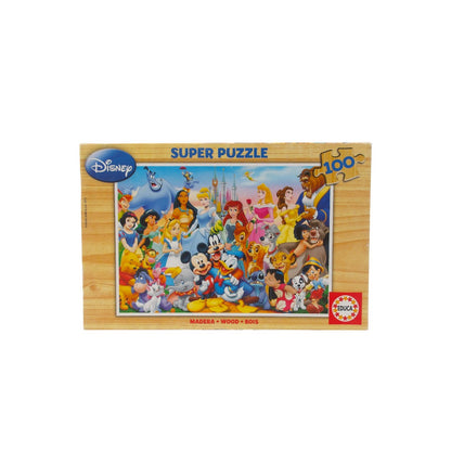 Puzzle  bois - Monde merveilleux de Disney - 100 pièces- Édition 2013
