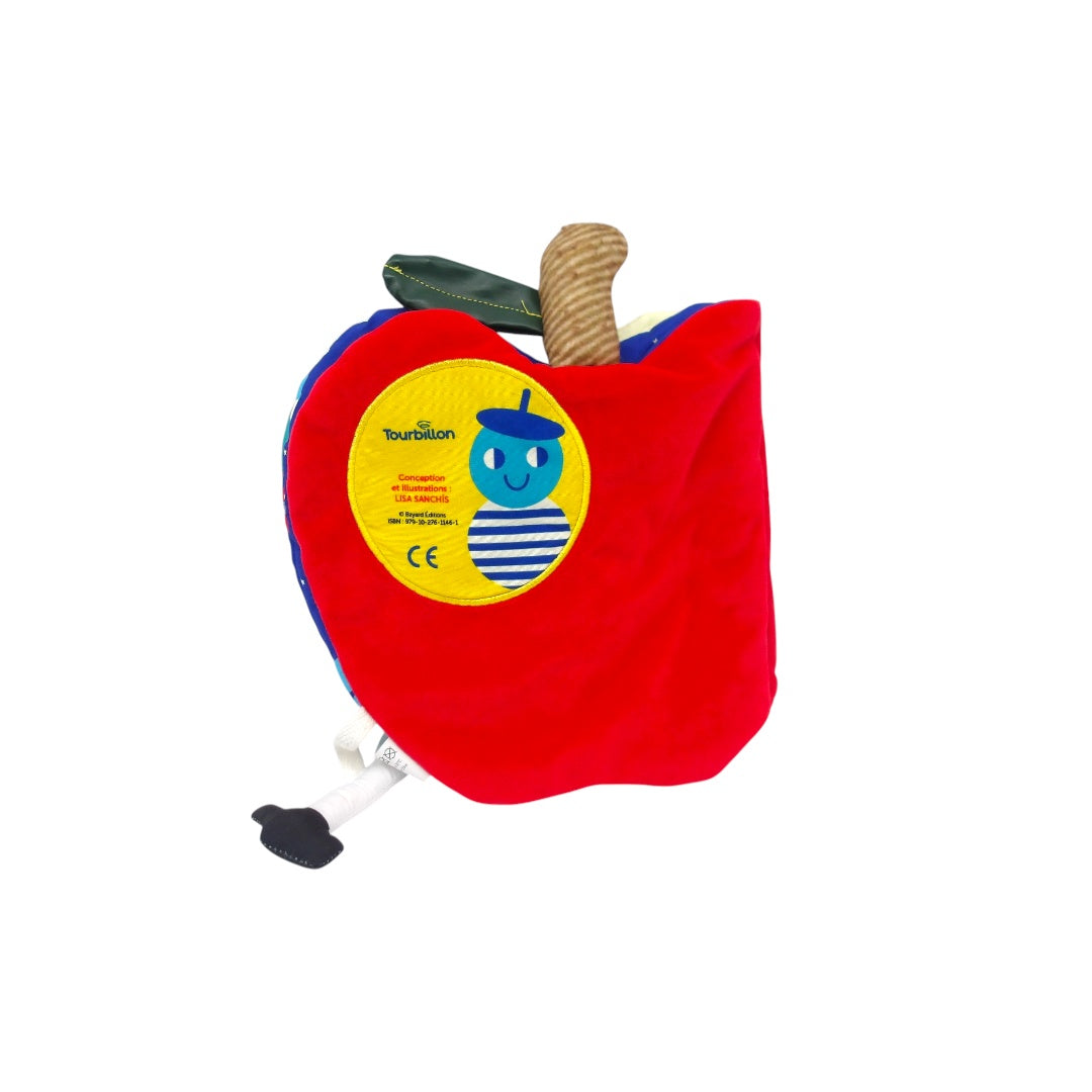 Livre tissu - Pomme de reinette 