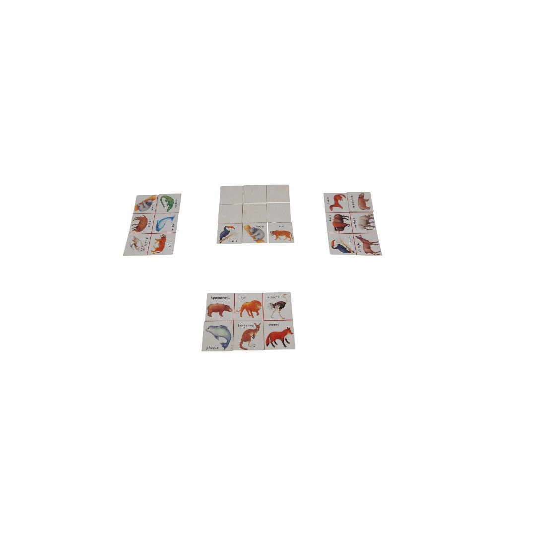 Les animaux sauvages loto