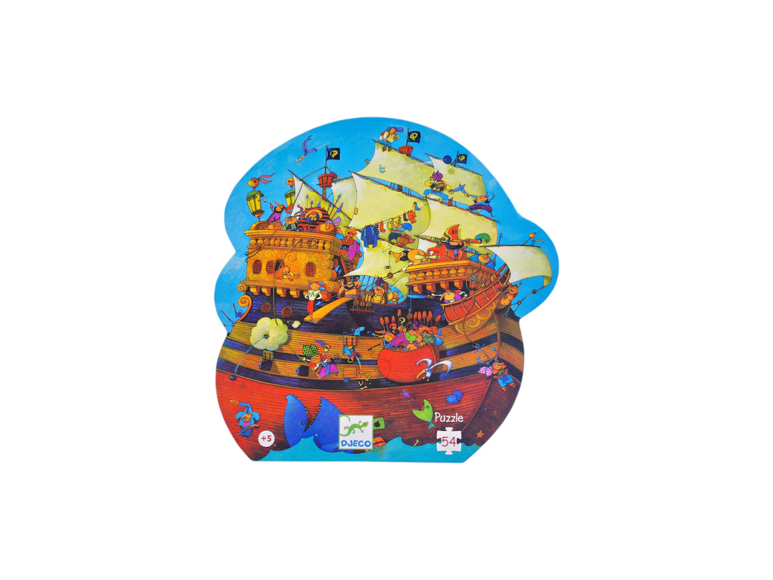 Puzzle - Le bateau de Barberousse - 54 pièces 
