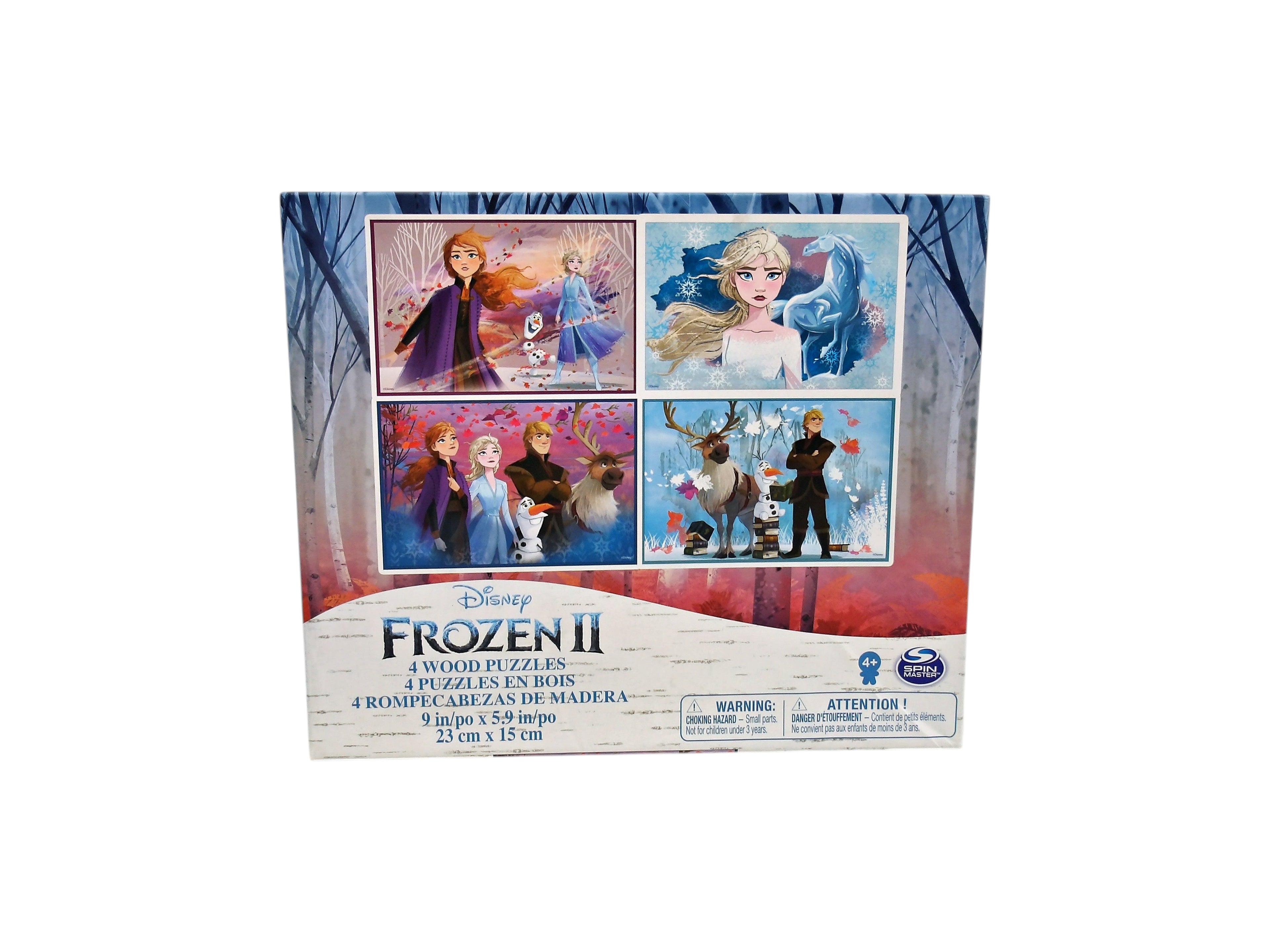 Puzzle bois - Reine des Neiges - 2 x 24 pièces - 2 x 20 pièces