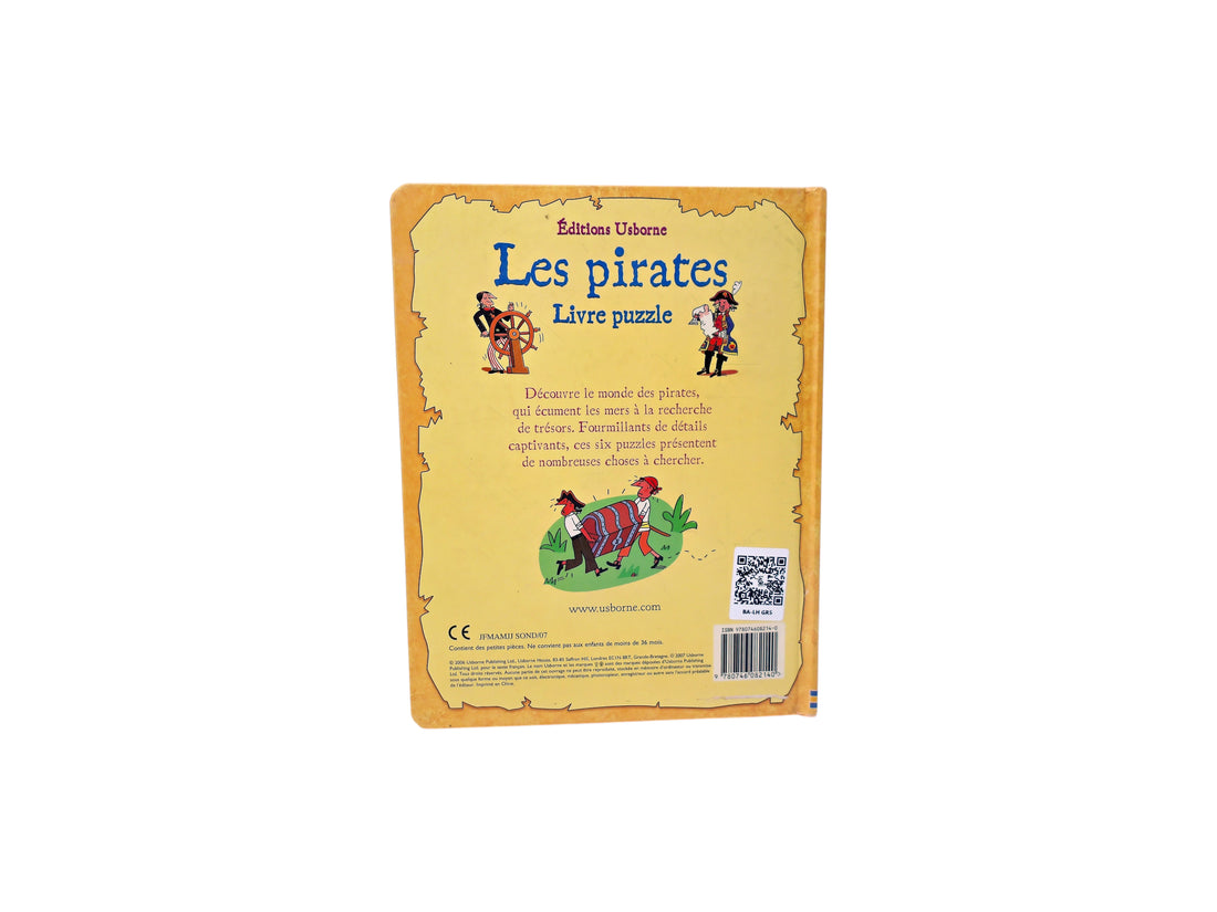 Livre puzzle -  Les pirates