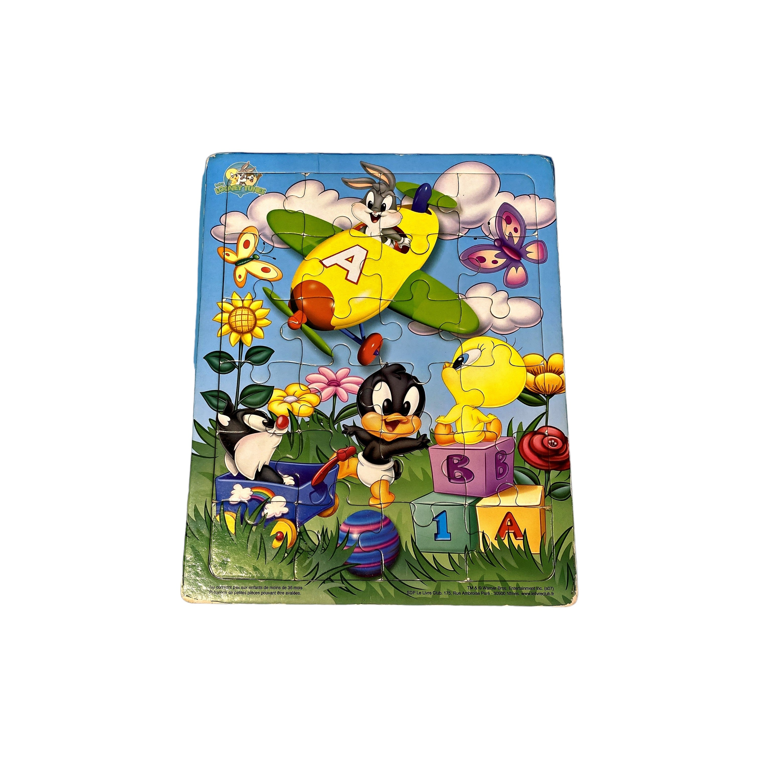 Puzzle cadre - Bugs Bunny Titi- 15 pièces