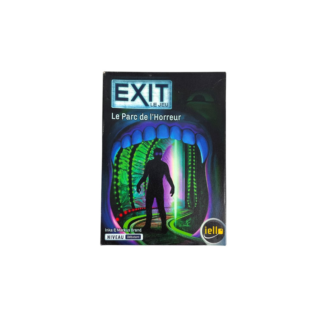 Iello Exit: Il Parco Dell'Orrore - Gioco Da Tavolo Escape Room, Gioco Di Avventura E Enigmi Per Famiglie E Amici