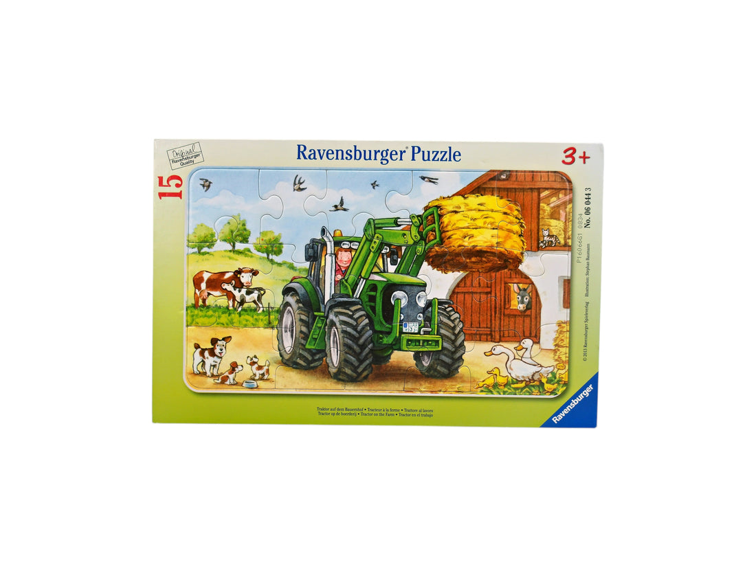 Puzzle - Tracteur à la ferme - 15 pièces- Édition 2013