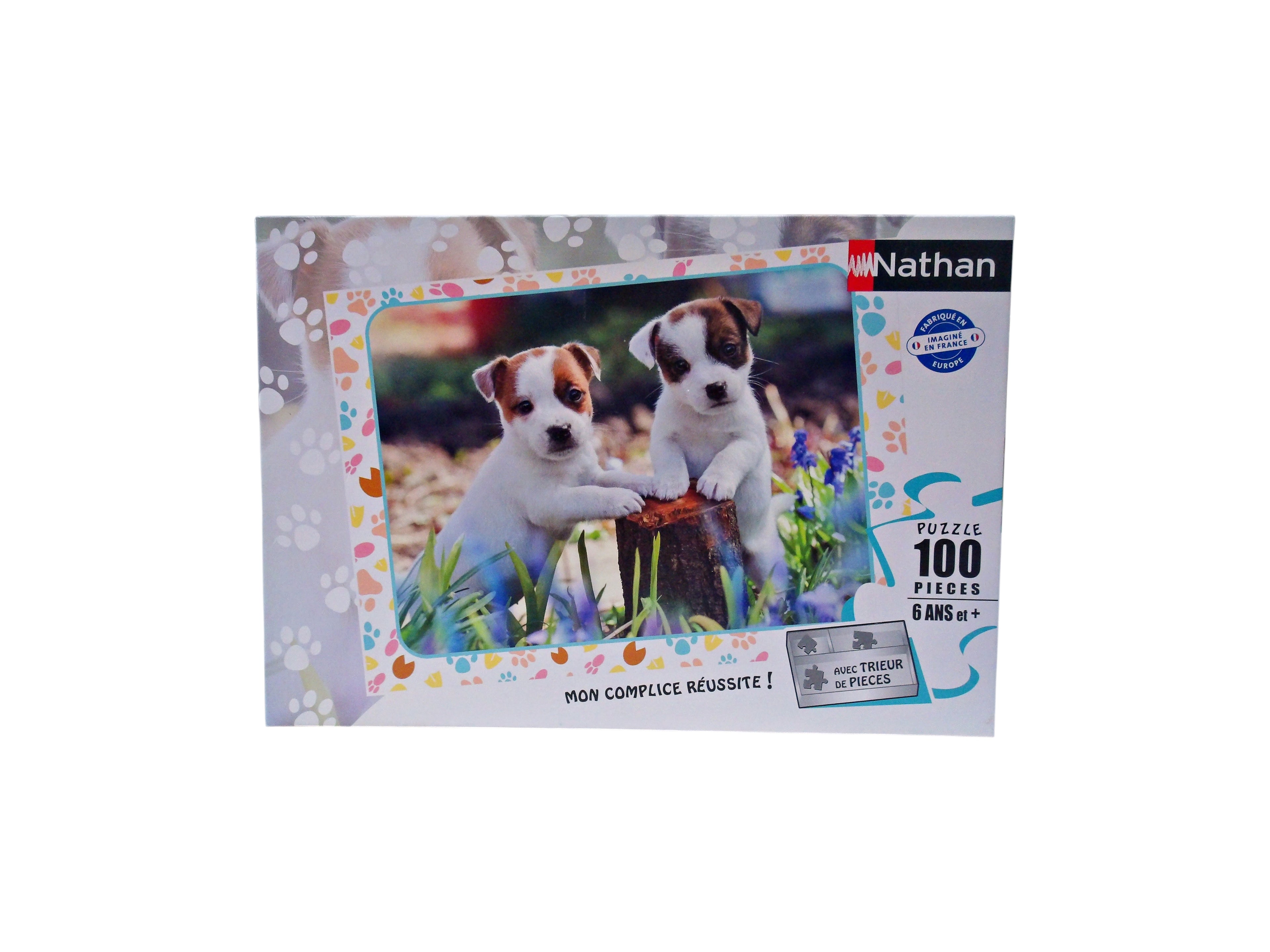 Puzzle - Les petits Jack Russell -100 pièces 