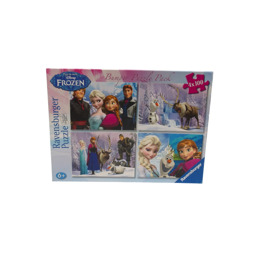 Puzzle Disney - La Reine des Neiges - 4x100 pièces