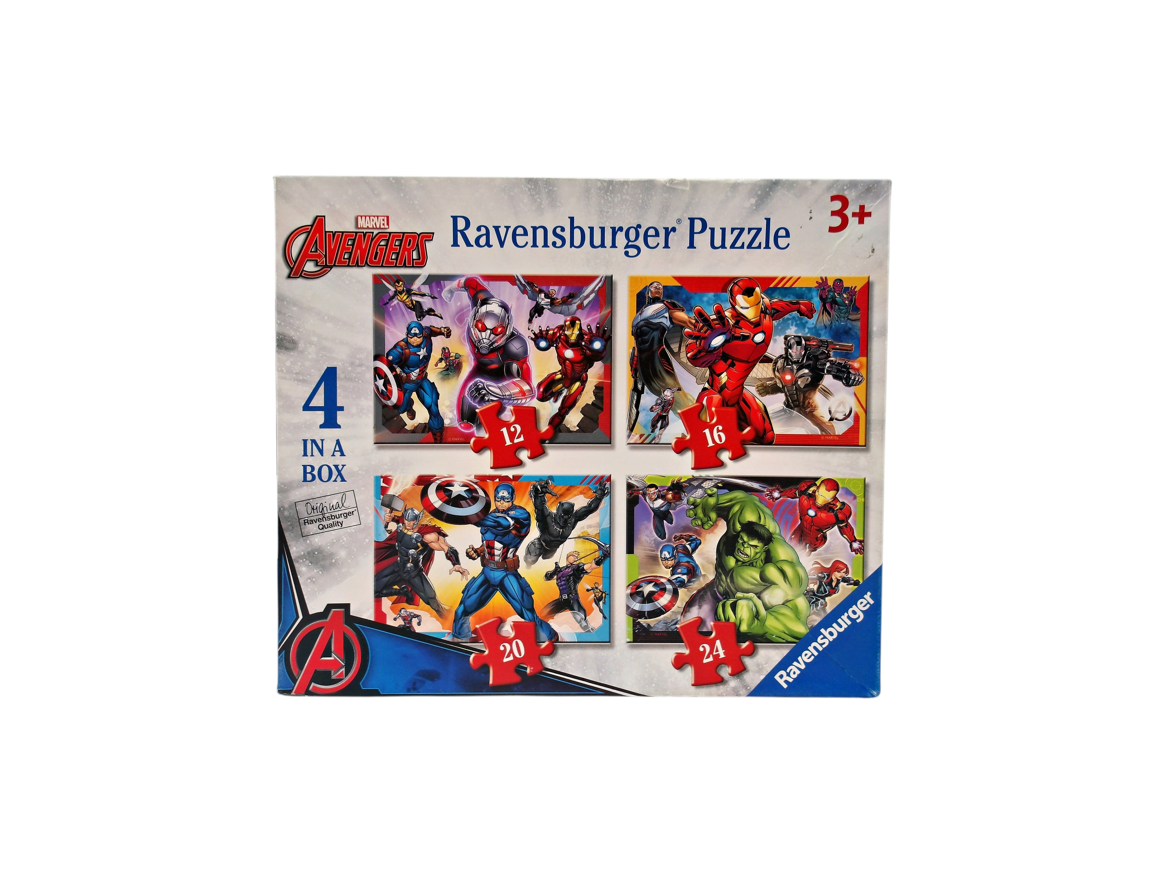 Puzzles évolutifs - Avengers-Marvel x 4- Édition 2018