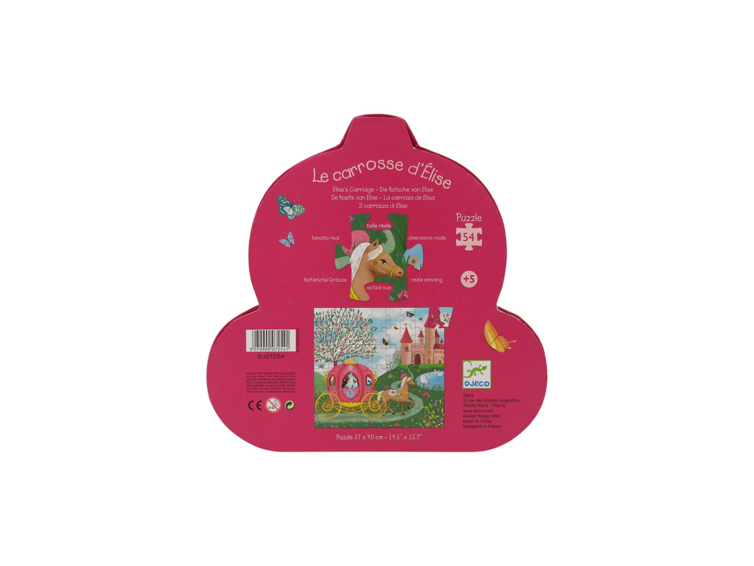 Puzzle silhouette - Le carrosse d&