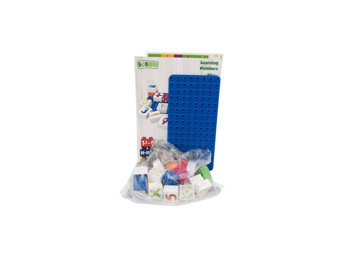Biobuddi numéros 27 pièces - Apprendre les chiffres 