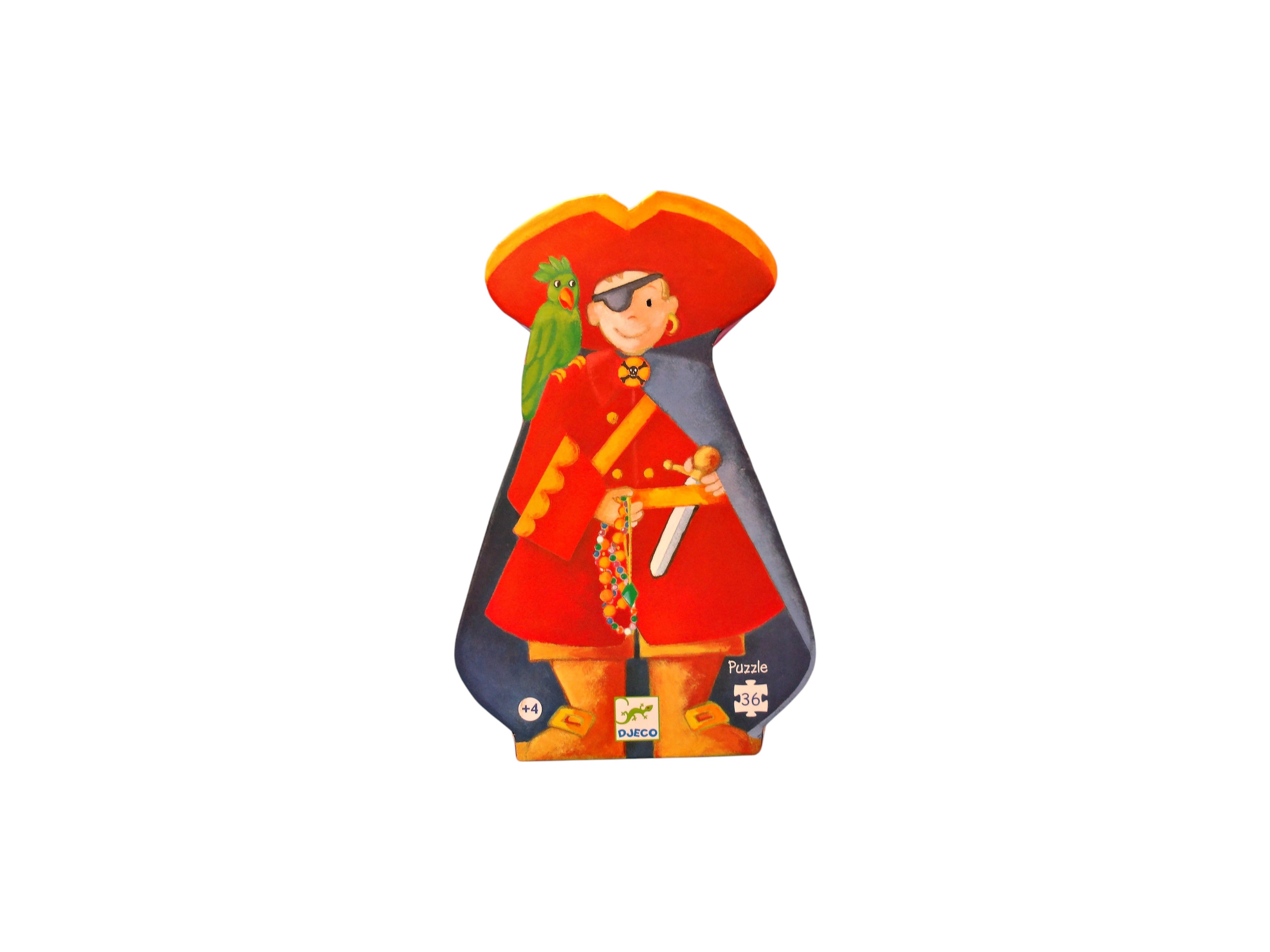 Puzzle - Le pirate et son trésor - 36 pièces