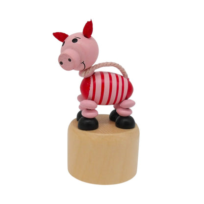 Cochon articulé poussoir