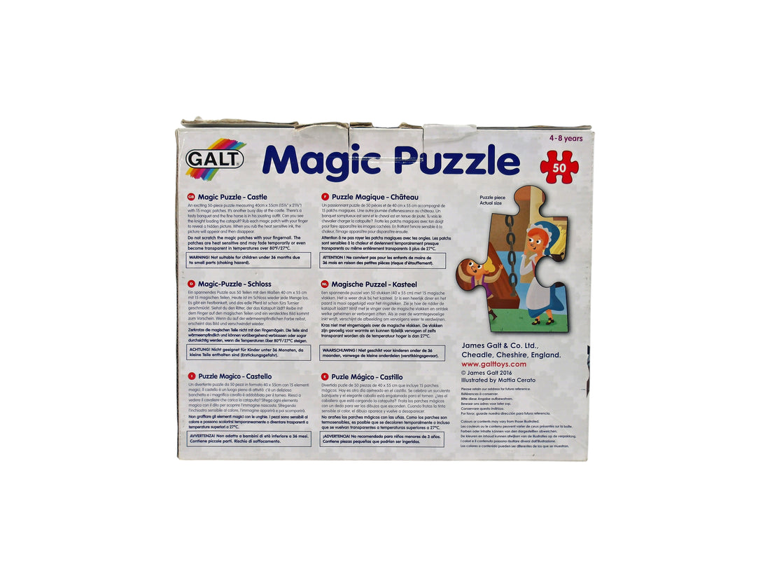 Puzzle magic  - Château - 50 pièces- Édition 2016